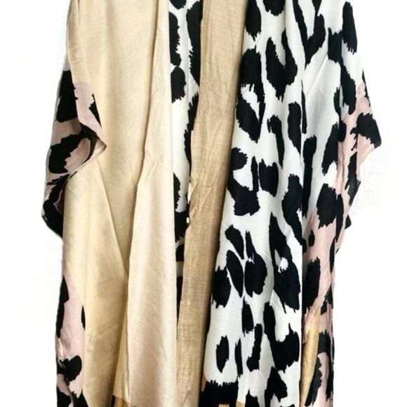 Kimono - Multicolored Animal Print Women's - Picture 3 of 11